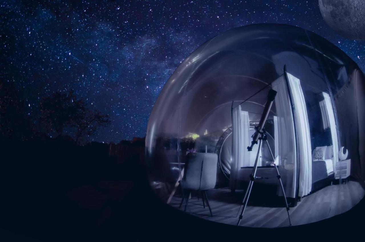 EXPERIENCIA BUBBLE ANDROMEDA con jacuzzi exterior